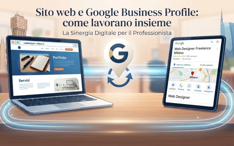 Sito web e Google Business Profile: quando la vetrina incontra la casa