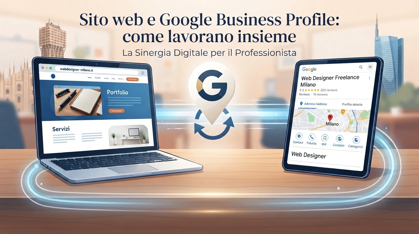 Sito web e Google Business Profile: quando la vetrina incontra la casa